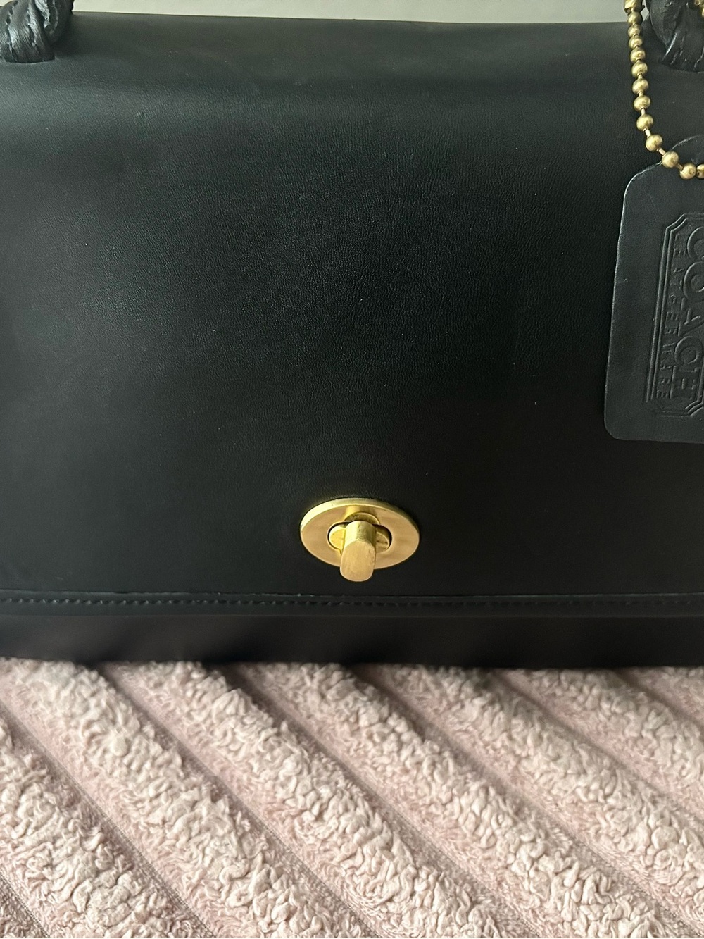Authentic Vintage Coach Court bag 1980s-1990s (Style #9870) - Picture 8 of 11
